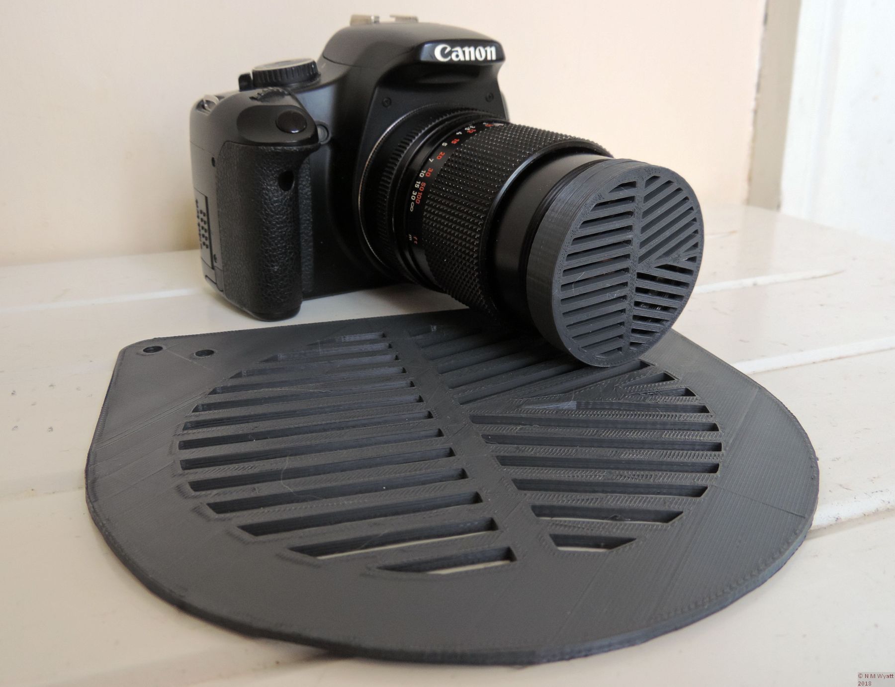 3D printed Bahtinov Masks