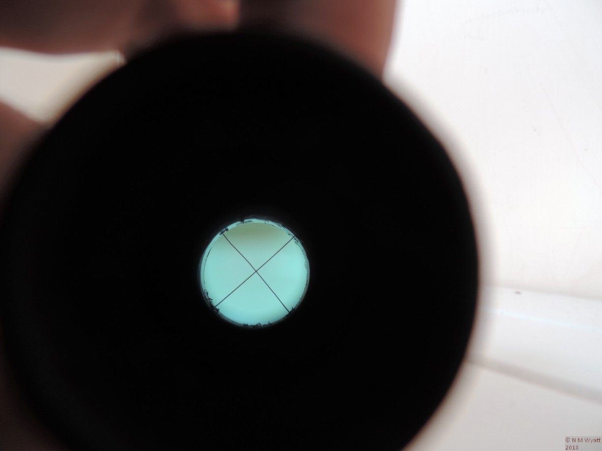 Home made cross hairs