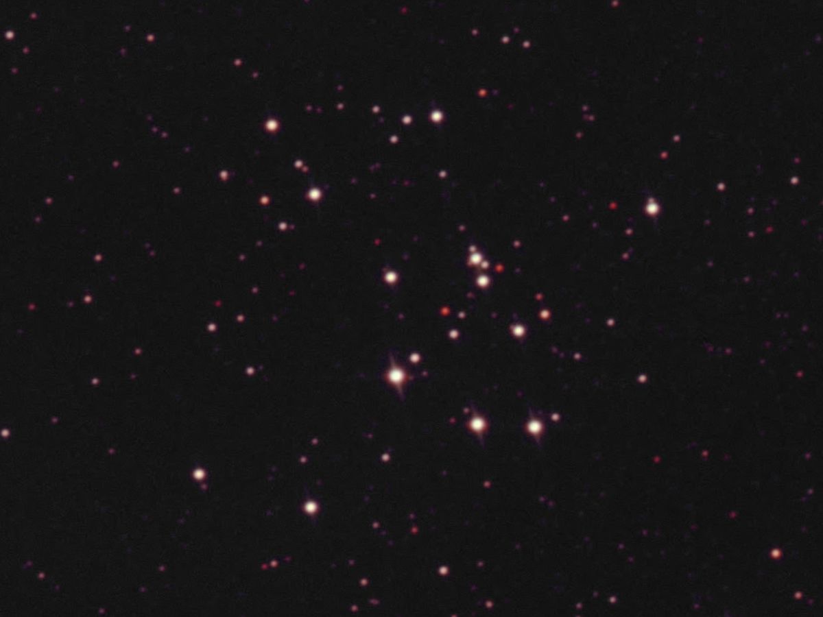 M18 open cluster