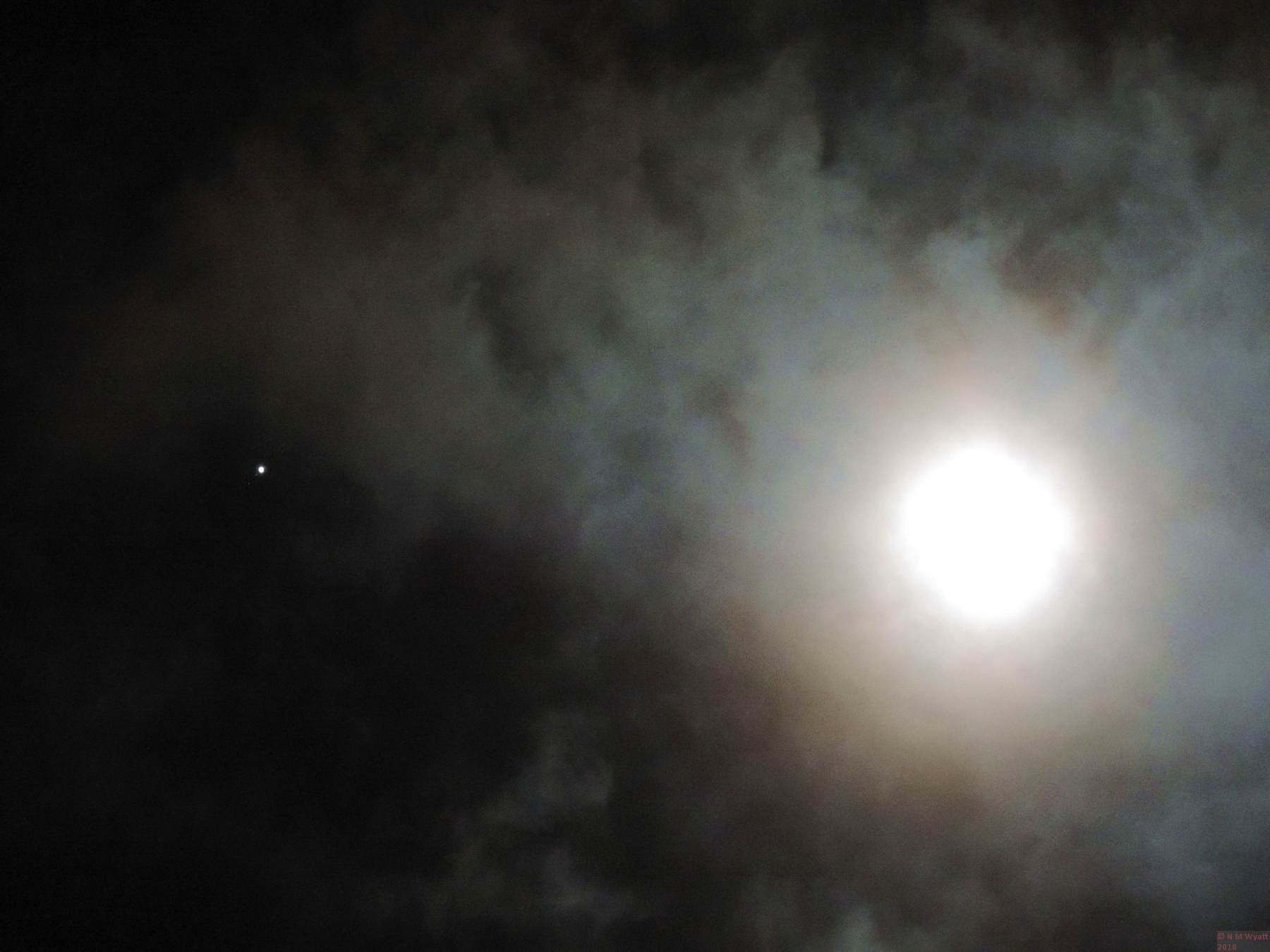 Moon and Jupiter 2