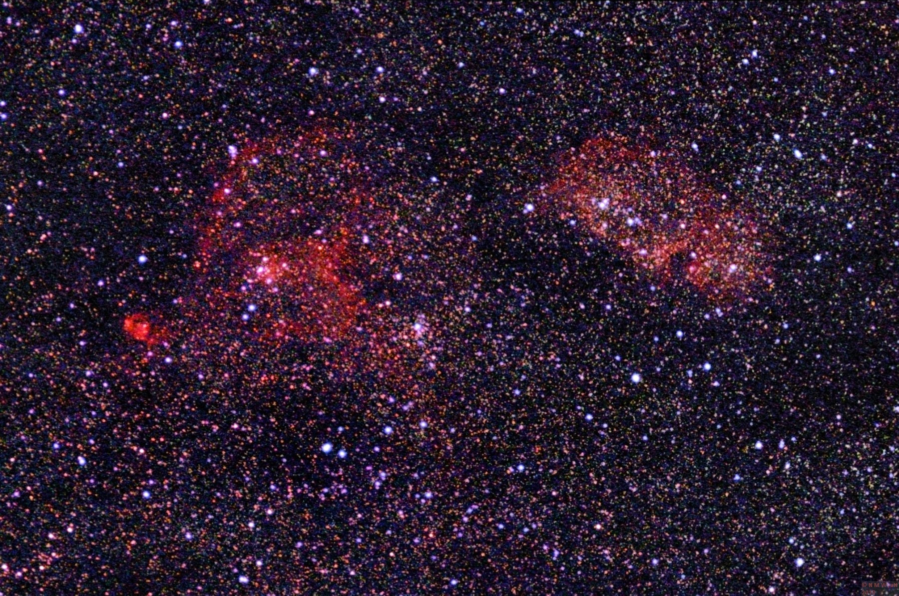 The Heart and Soul Nebulae The Heart and Soul Nebulae