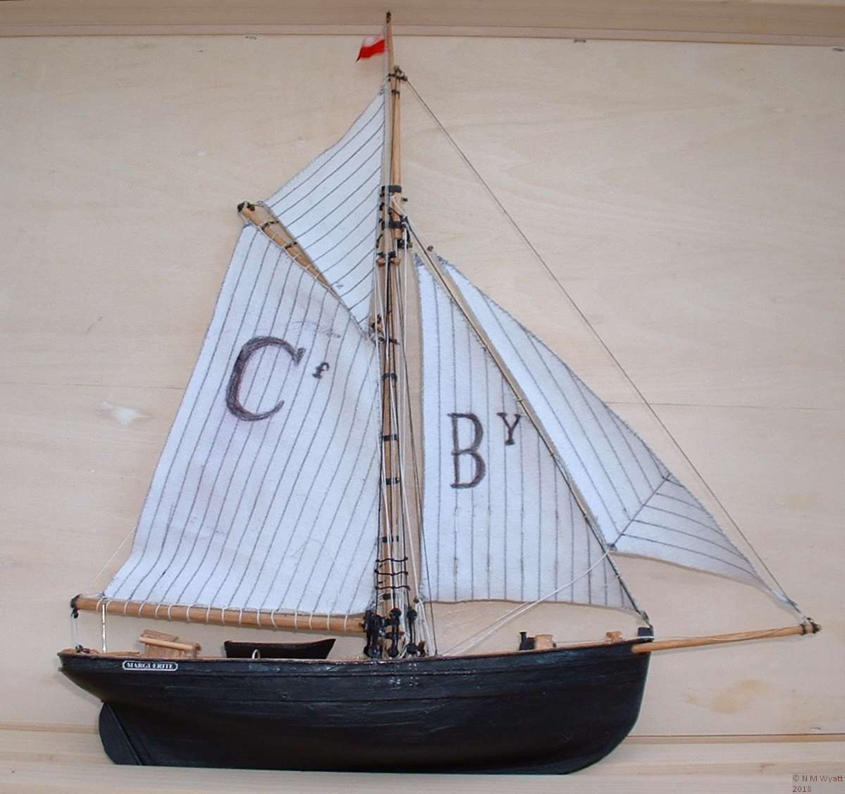 Model Bristol Channel Pilot Cutter