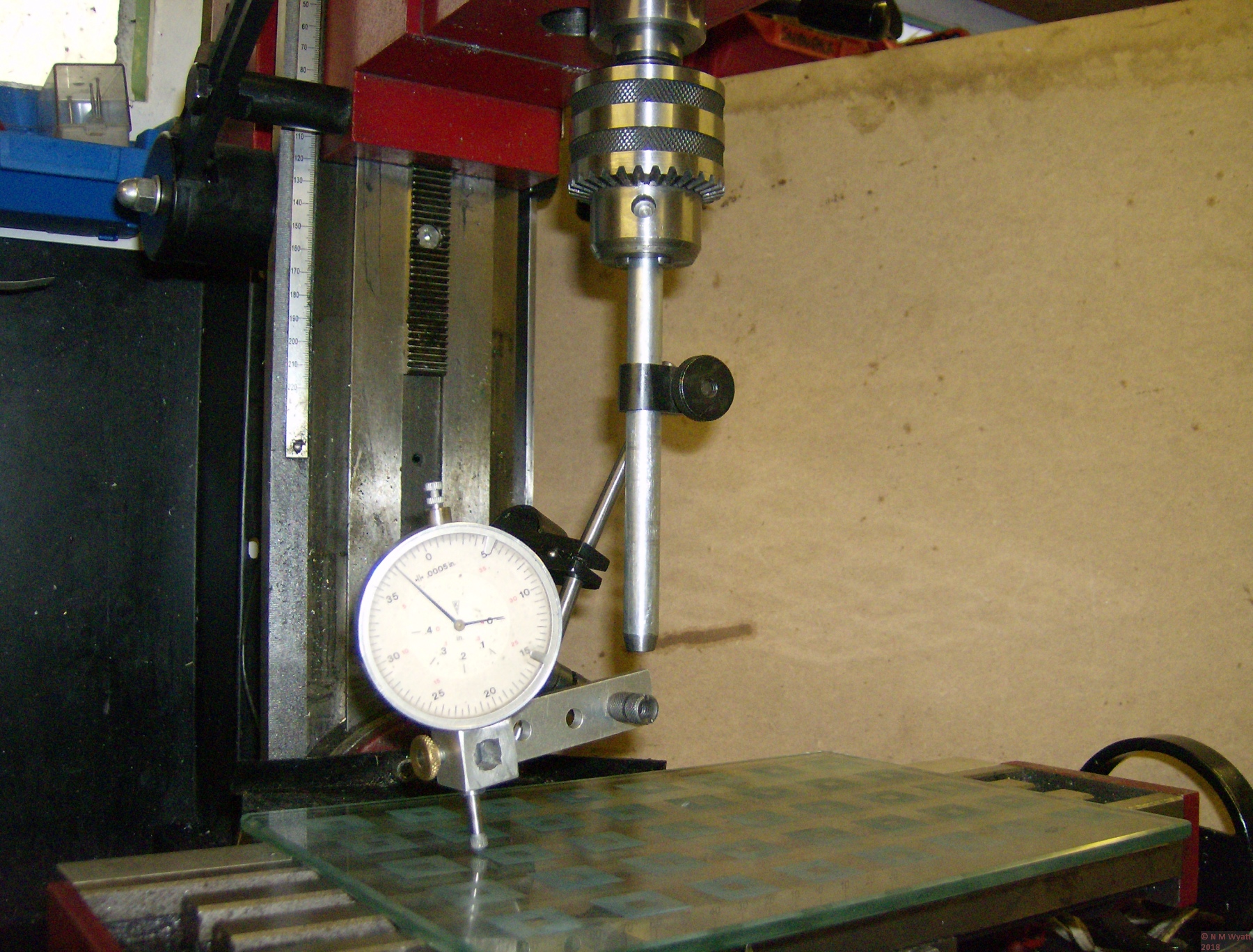 Tramming the Mill column