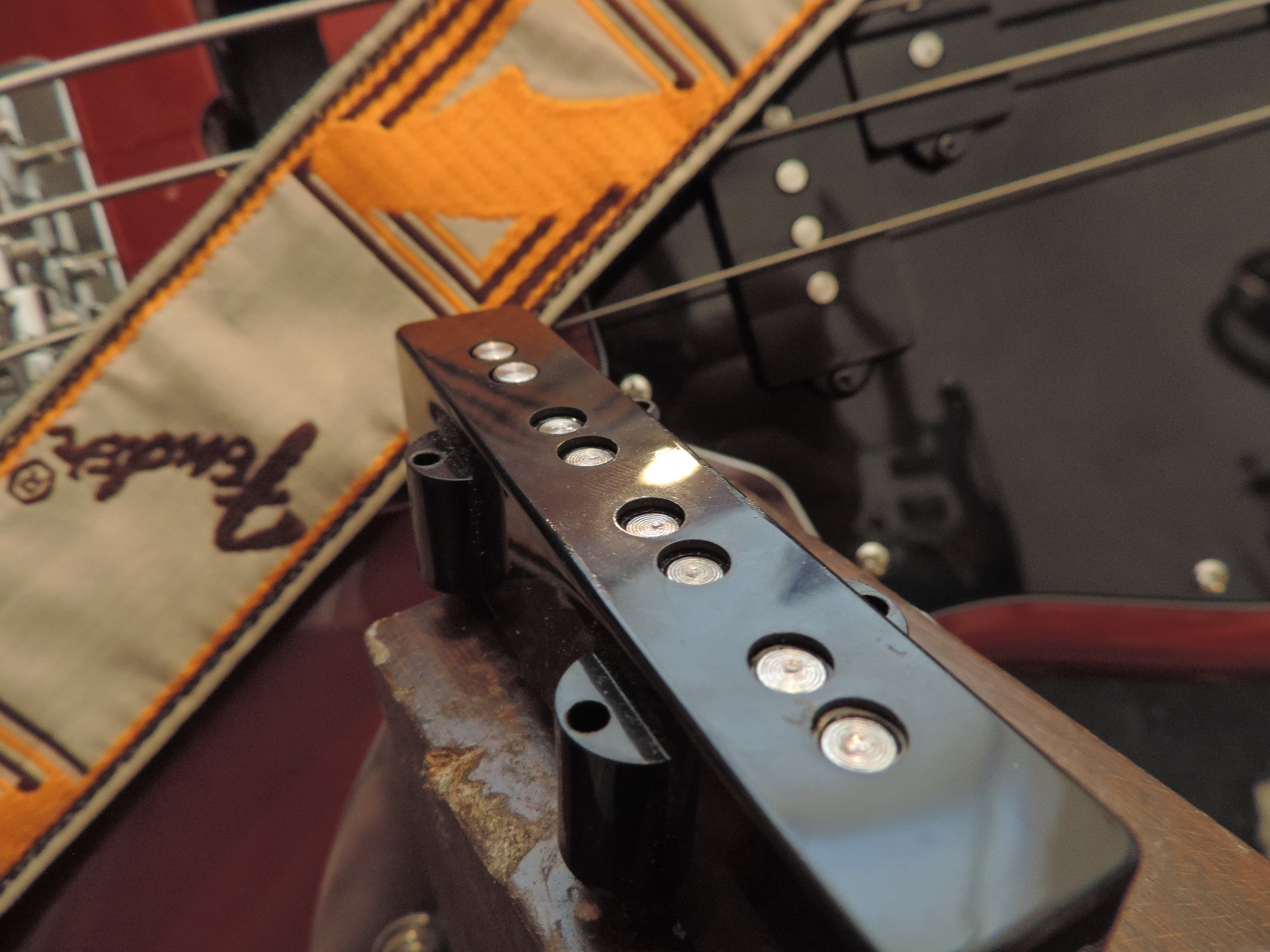 Pickup with Depressed Pole Pieces