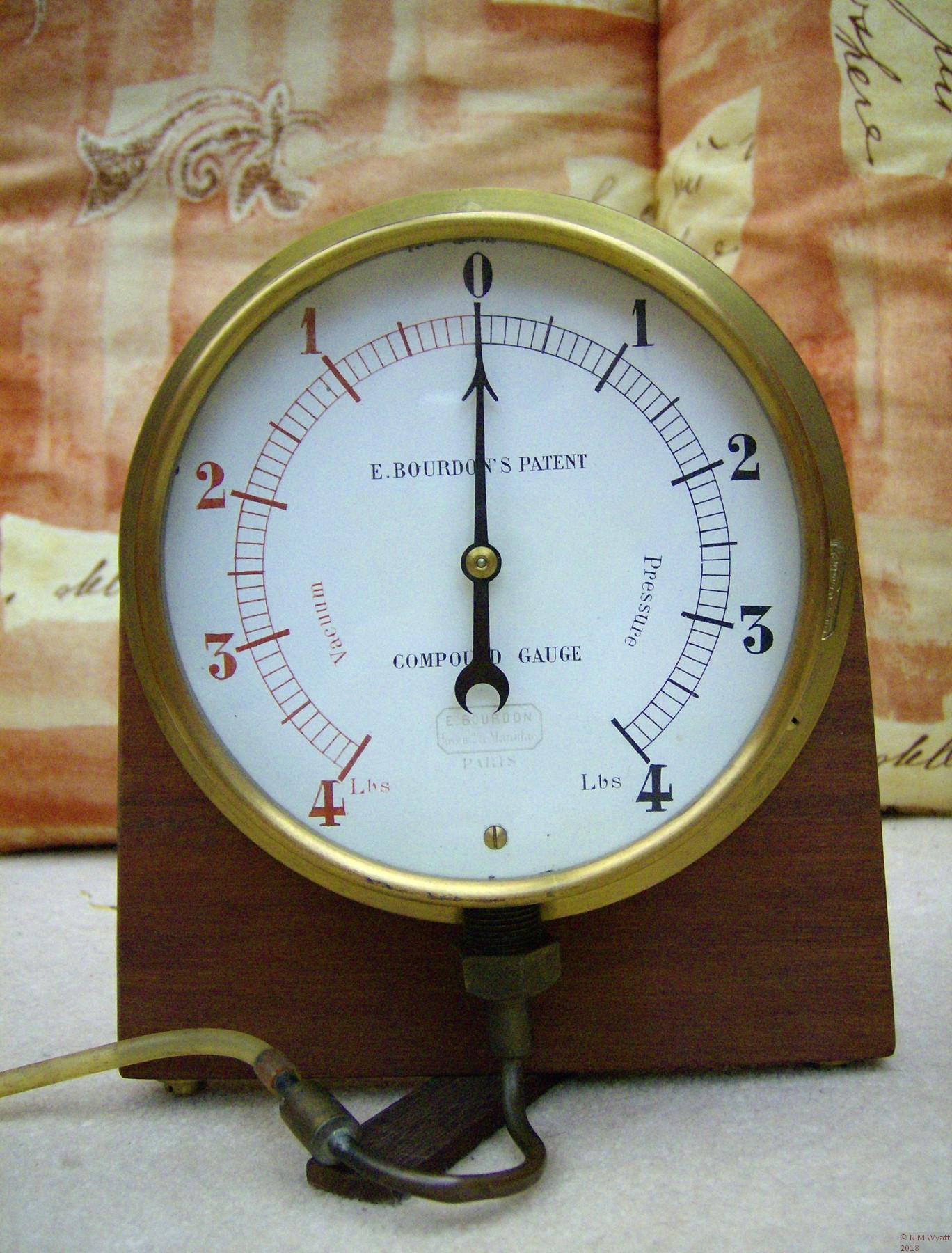 Eugene Bourdon's Patent Compound Gauge